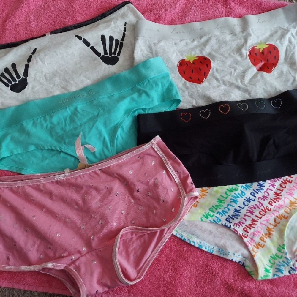 Large vs pink panty bundle new 6